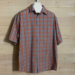 CLEARWATER Outfitters, Size XXL Men’s Short Sleeve Cotton blend casual shirt.